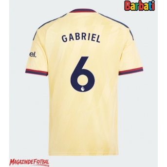 Arsenal Gabriel Magalhaes #6 Tricou Fotbal Replică 2026-27 Barbati Treilea